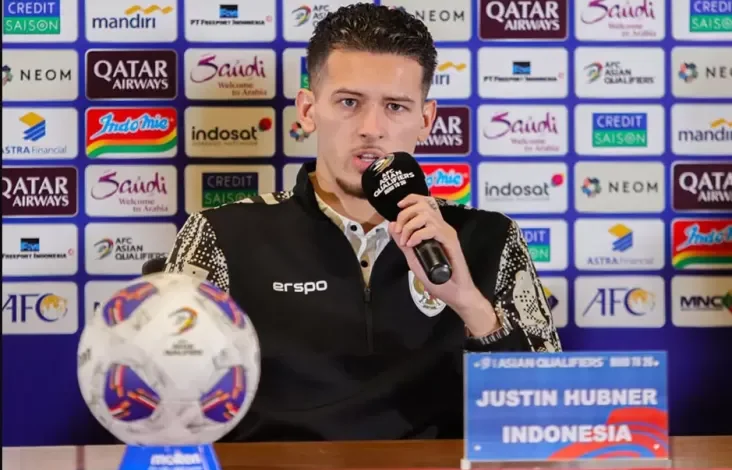 Justin Hubner Pede Timnas Indonesia Sapu Bersih Laga Kualifikasi Piala Planet 2026 Periode Oktober