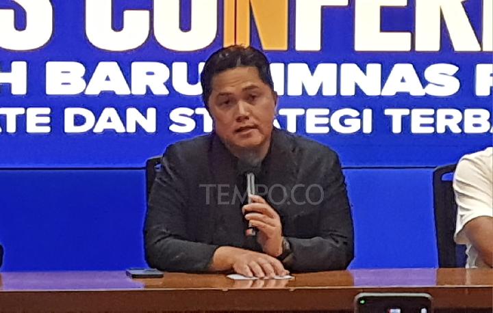 Erick Thohir Minta Semua yang digunakan yang dimaksud Ada di dalam di Timnas Indonesia Langsung Fokus Persiapan Lawan Cina pada Selasa 15 Oktober 2024