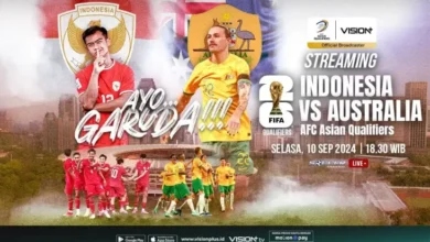 Indonesia vs Australia: Skuad Garuda Siap Jadi Kuda Hitam! Streaming pada Vision+