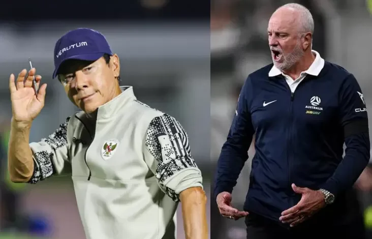 Prakiraan Susunan Pemain Indonesia vs Australia: Adu Cerdik Shin Tae-yong dan juga juga Graham Arnold