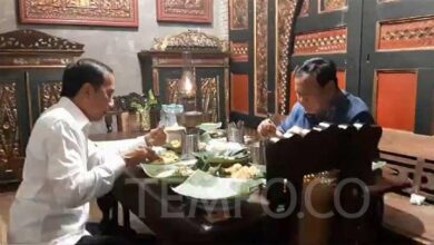 Kata Jokowi usai Melakukan Pertemuan Prabowo Semalam: Semoga Diberi Kelancaran Membangun Indonesia