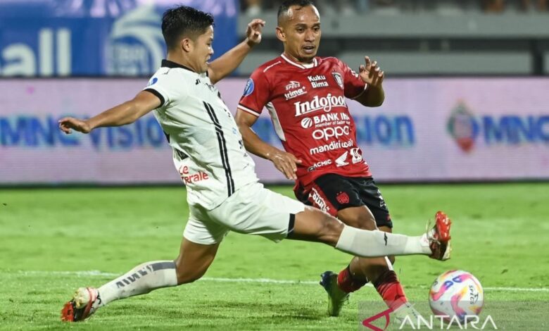 Bali United gilas Persija Ibukota Indonesia 3-1