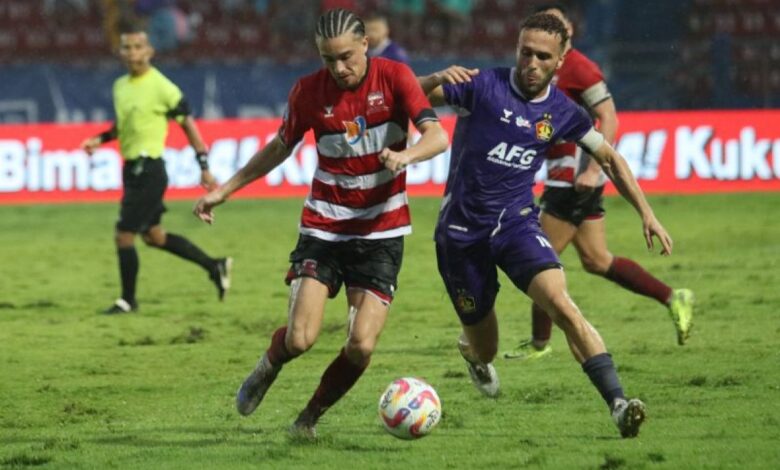 Persik menang satu-nol berhadapan dengan Madura United