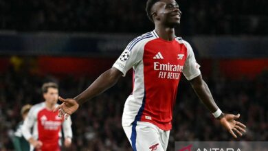 Arsenal hancurkan Monaco, AC Milan menang tipis melawan Crvena Zvevda