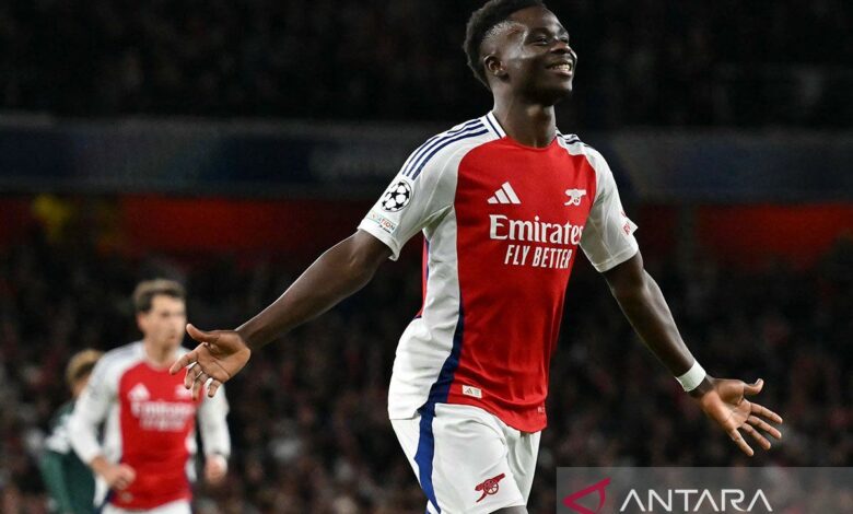 Arsenal hancurkan Monaco, AC Milan menang tipis melawan Crvena Zvevda