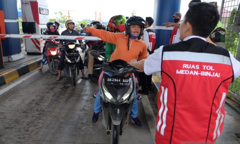 Daftar negara yang mana dimaksud mengizinkan kendaraan beroda dua gowes motor masuk jalan tol