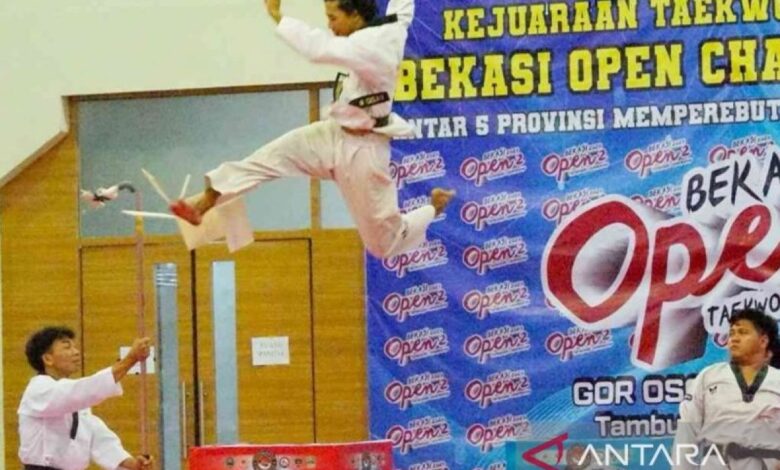 1.135 atlet taekwondo bergabung perlombaan Bekasi Open Championship 2025