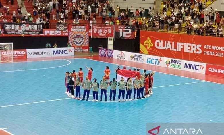 Timnas futsal putri Indonesia taklukkan Hong Kong 5-0