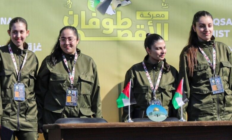 organisasi organisasi Hamas bebaskan 4 tentara wanita tanah negeri Israel sesuai kesepakatan