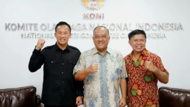 Kunjungi KONI Pusat, Daud Jordan minta arahan cetak atlet berprestasi