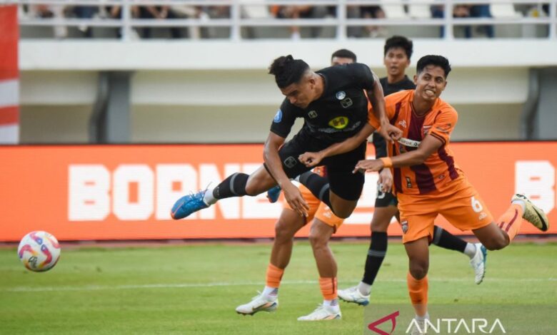 Borneo FC menang tipis 2-1 jamu Barito Putra