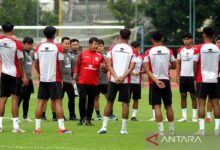 Indonesia kembali telan kekalahan seusai ditekuk Uzbekistan 1-3