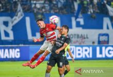 Madura United tahan imbang Persib Bandung 0-0 dalam di kandang