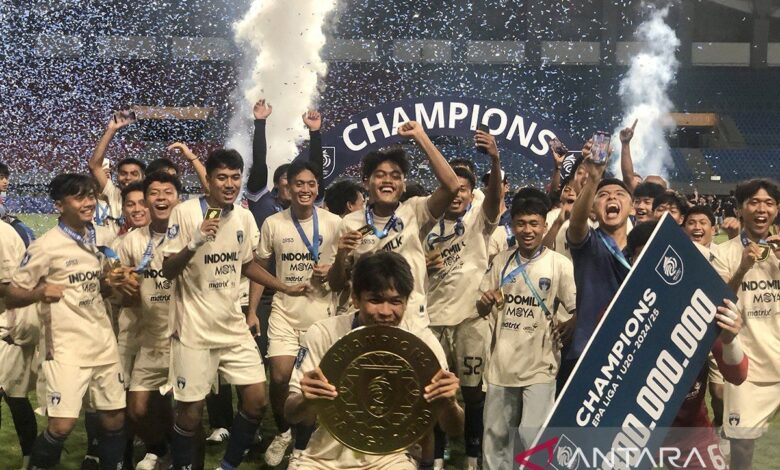 Persita juara EPA U-20 pasca menangi adu penalti lawan Dewa United