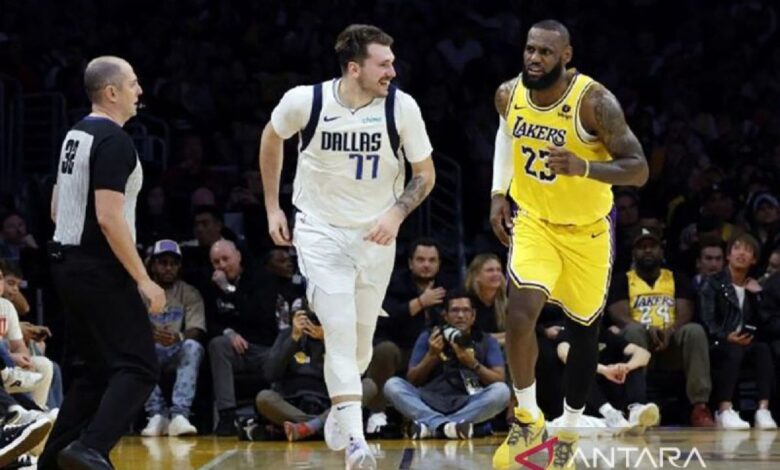 LeBron James berpikir Luka Doncic gantikan Anthony Davis itu hoaks