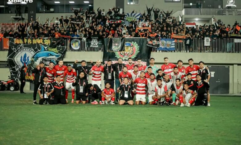 Madura United bermain imbang ketika bertandang ke markas Tainan City