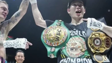 Kenshiro Teraji Meraih kemenangan TKO dalam area Ronde 12, Satukan Gelar WBC lalu WBA