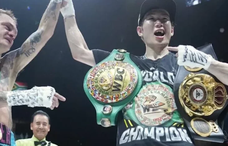 Kenshiro Teraji Meraih kemenangan TKO dalam area Ronde 12, Satukan Gelar WBC lalu WBA