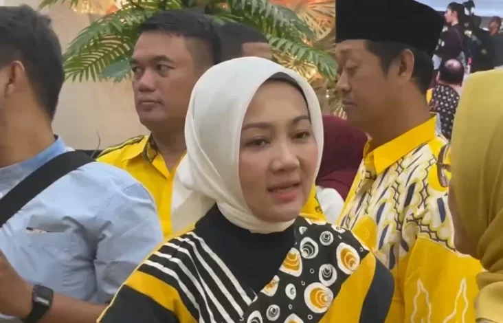 Atalia Praratya Hadir Sendirian pada di Halalbihalal Partai Golkar, ke Mana Ridwan Kamil?