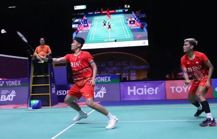 Hasil Semifinal Piala Sudirman 2025: Bagas/Fikri Meraih kemenangan Dramatis, Indonesia vs Korea Selatan 2-2