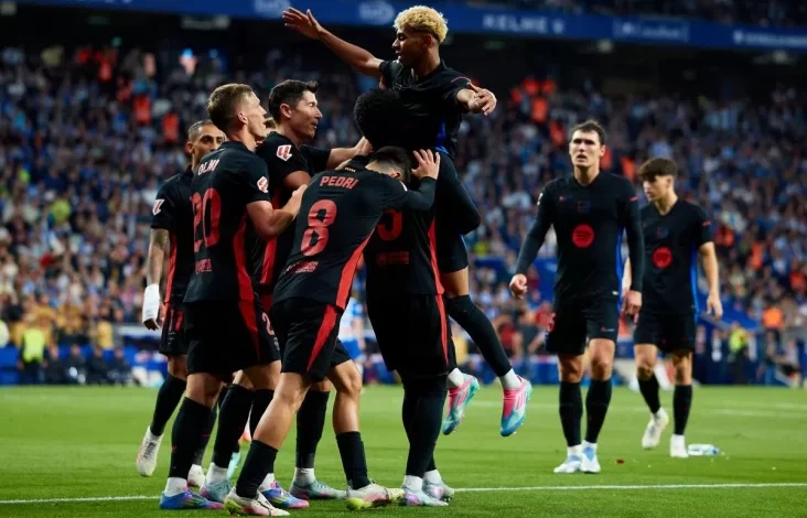 Barcelona Sabet Gelar Juara La Kompetisi 2024/2025 usai Bungkam Espanyol di tempat di Derby Catalan!