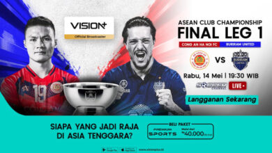 Cong An Ha Noi FC vs Buriram United pada Final ASEAN Club Championship 2024/25, Ini adalah adalah Link Nonton di tempat area VISION+