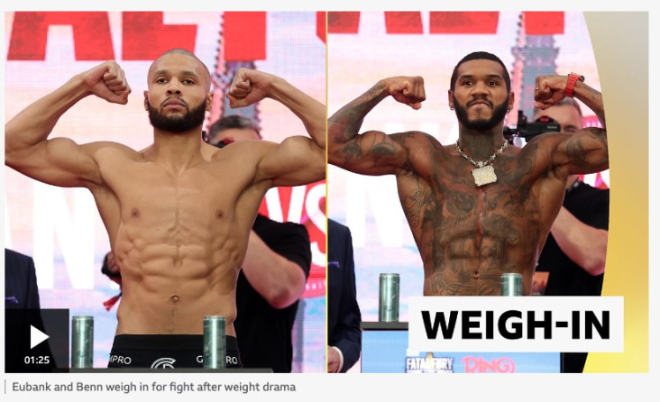 Eubank Jr Kecam Tim Benn usai Didenda Rp7,6 M sebab Kelebihan Berat 0,05 Pon