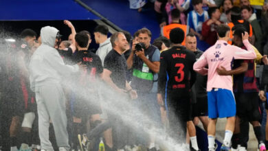 Hansi Flick Ukir Sejarah usai Antar Barcelona Juara Kompetisi Spanyol 2024/2025