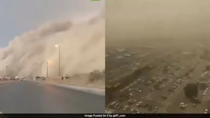 negara negeri Israel Dikepung Badai Pasir, Langit Jerusalem Berubah Merah Darah