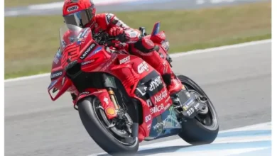 Marc Marquez Juara Sprint Race MotoGP Spanyol 2025, Fabio Quartararo Kecelakaan