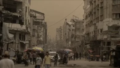 Mencekam! Badai Pasir dari 9 Negara Arab Bergeser Menerjang tanah negeri Israel