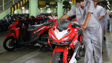 Penjualan Motor di area di Indonesia Terjun Bebas pada April 2025