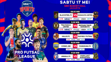 Pro Futsal League 2025 Live dalam tempat MNCTV: Blacksteel FC Papua kemudian Bintang Timur Surabaya Tampilan
