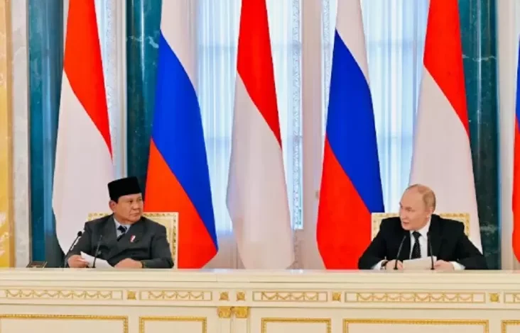 75 Tahun Indonesia-Rusia, Prabowo-Putin Sinergi untuk Damai Global