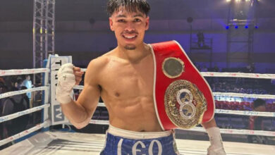 Angelo Leo Pertama Kali Pertahankan Sabuk Juara IBF Kelas Bulu
