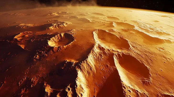 Asal-usul Terbentuknya Kawah dalam tempat Mars Terungkap