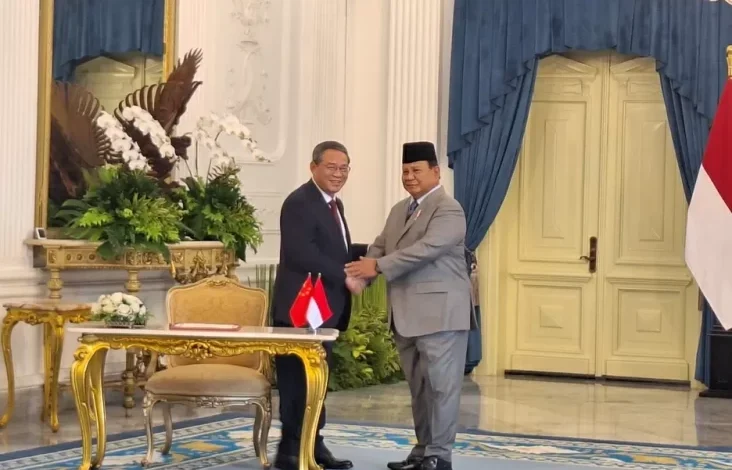 Terima Kunjungan PM China, Prabowo: Menandai 75 Tahun Hubungan Diplomatik