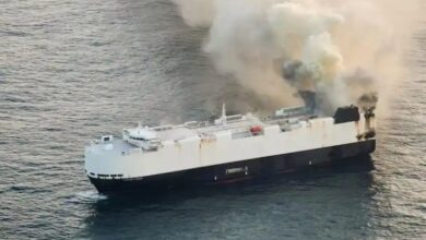 Bom Waktu dalam pada Lautan Lepas: Kapal Kargo Terbakar, Karena Angkut Mobil Listrik kemudian Hybrid?