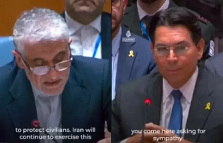 Diplomat Iran juga tanah negara Israel Bentrok Keras pada Pertemuan PBB Bahas Perang