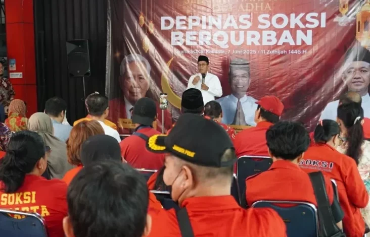 Lewat Tradisi Kurban, SOKSI Perkuat Konsolidasi Menuju pemilihan 2029