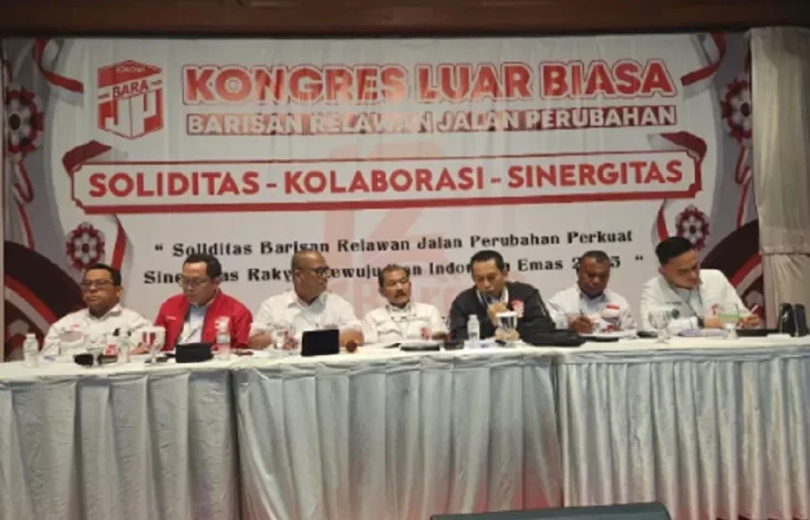Pengurus Baru BaraJP Pernyataan Dukung Prabowo-Gibran