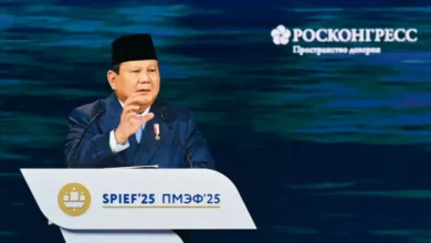Pidato di dalam area Rusia, Prabowo Dapat 8 Kali Aplaus dari Pemimpin Rusia