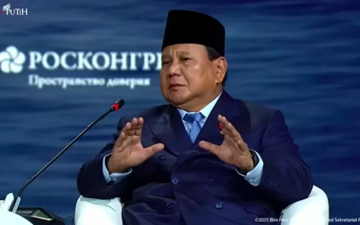 Prabowo Cerita perihal Panglima GAM pada SPIEF Rusia: Mantan Musuh Bisa Bersatu