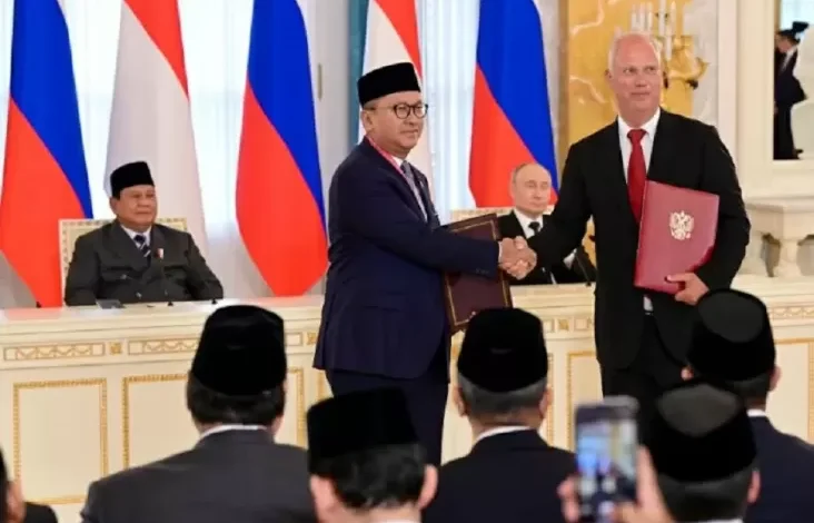 Prabowo juga Kepala Negara Rusia Saksikan Pertukaran MoU Strategis, Pengembangunan Usaha hingga Pendidikan