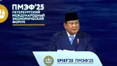 Prabowo di dalam tempat SPIEF 2025: Rusia juga China Tidak Pernah Memiliki Standar Ganda