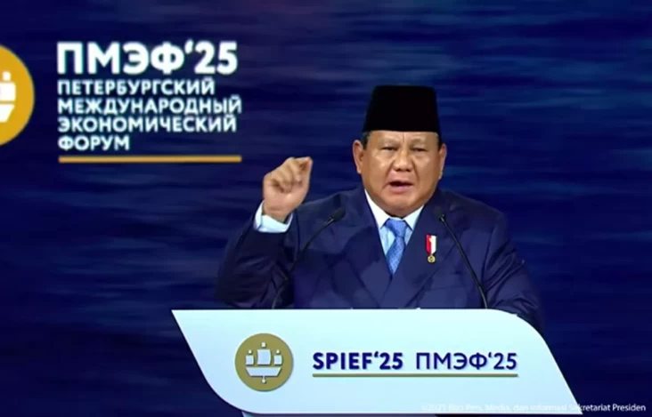 Prabowo Tegaskan RI Nonblok di tempat tempat Depan Putin: 1.000 Teman Kurang, 1 Musuh Terlalu Banyak
