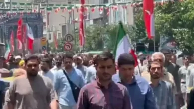 Banyak Ribu Orang Berunjuk Rasa dalam pada Teheran Kutuk Serangan tanah negara Israel kemudian juga Ancaman Amerika Serikat