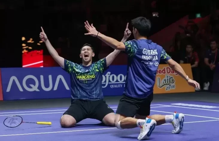 Sabar/Reza Runner-up Indonesia Open 2025 usai Tumbang di tempat pada Tangan Ganda Korea