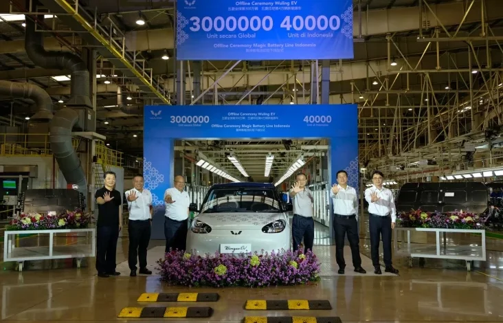 Wuling Ukir Tiga Rekor Sekaligus: 3 Juta Mobil Listrik Global, 40 Ribu pada Indonesia, lalu Baterai Lokal MAGIC
