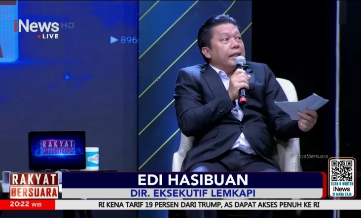 Edi Hasibuan Sarankan Roy Suryo Cs Minta Maaf ke Jokowi